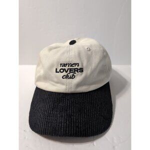 Immi Ramen Noodle Ramen Lovers Cap Immi Gear Buckle Clasp Corduroy Brim Beige